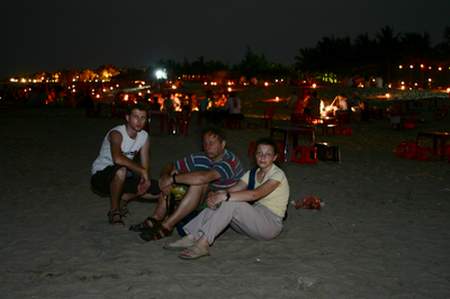 Вечерний пляж в Хойан (Вьетнам) (фото Лимарева О.В.)“
